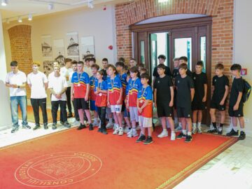 Gheorghe Șoldan îi va premia pe jucătorii echipelor de handbal de juniori 1, 3 și 4 ale CSU Suceava