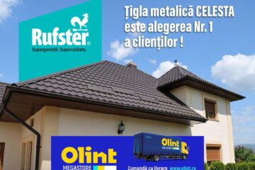 Celesta, țigla metalică Rufster ce rămâne în topul preferințelor clienților după 10 ani