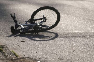 Biciclist accidentat mortal - Fotografie generică