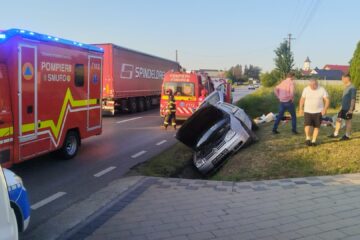 Două femei au fost rănite după ce șoferul a ațipit la volan, la Cumpărătura