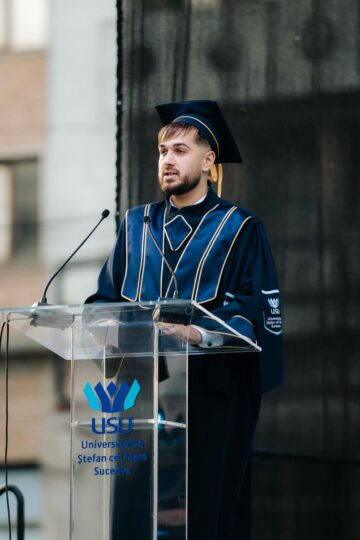 Boghiu Serghei, șeful de promoție al Facultății de Inginerie Alimentară: „Cele mai importante câștiguri sunt oamenii pe care îi întâlnești și experiențele care te formează”