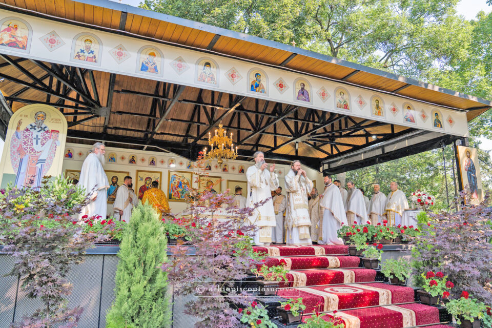Bogdana – vatra spiritualității Mușatinilor – și-a prăznuit ocrotitorul, Sfântul Leontie, Episcop de Rădăuți