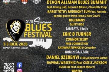 Trei zile de Suceava Blues Festival la Cetate, cu transport public asigurat din Centru Trei zile de Suceava Blues Festival la Cetate, cu transport public asigurat din Centru