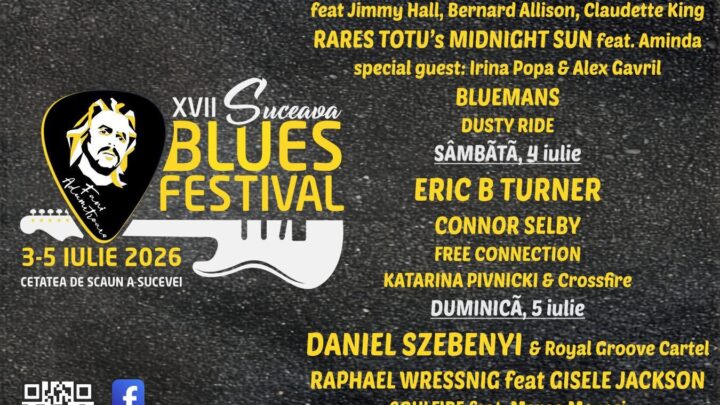 Trei zile de Suceava Blues Festival la Cetate, cu transport public asigurat din Centru