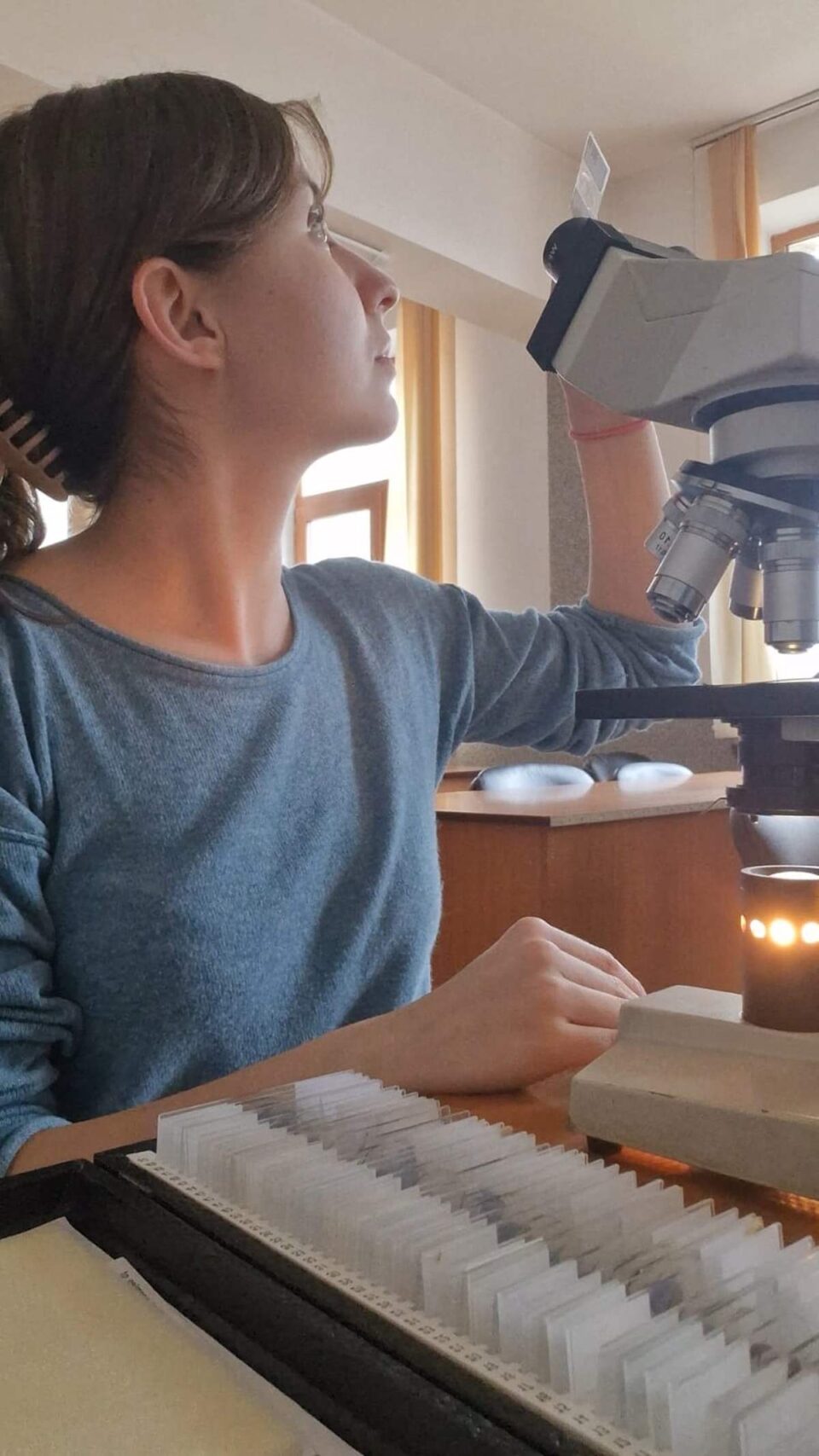 Rebeca Ungureanu face parte din lotul național pentru Internaționala de Biologie