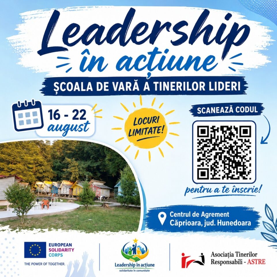 Tinerii din Rădăuți se pregătesc pentru Școala de vară „Leadership în Acțiune” Tinerii din Rădăuți se pregătesc pentru Școala de vară „Leadership în Acțiune”