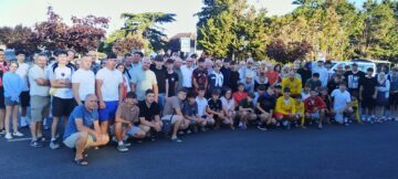 Fotbal și divertisment pentru copii de la Academia Mihai Roman cu ocazia unui turneu derulat în Franța