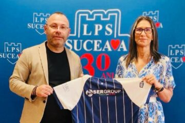 Protocolul a fost semnat de Ciprian Anton, managerul sportiv al Cetății și directorul LPS, Anca Tronciu