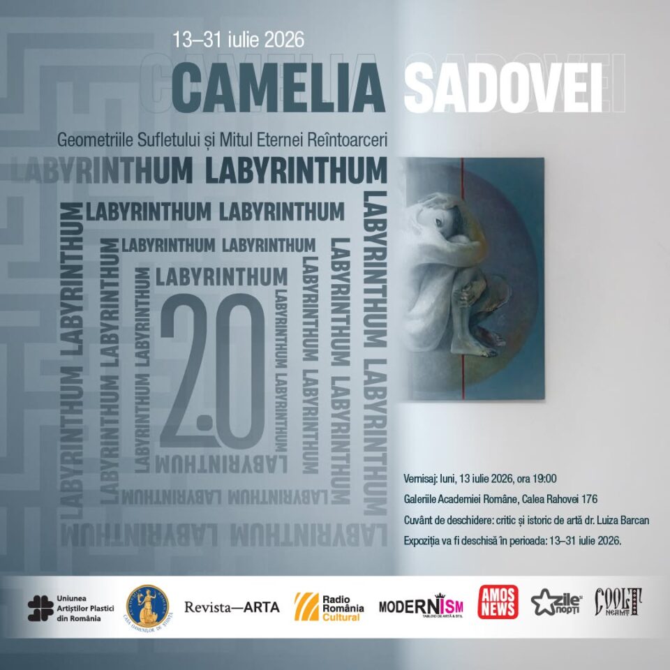 Artistul plastic Camelia Sadovei va expune la Galeriile de Artă ale Academiei Române