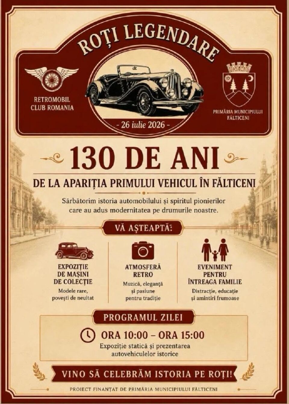Două săptămâni de sărbătoare la Fălticeni. Concerte, tradiții, competiții sportive și evenimente pentru întreaga familie, la Zilele Municipiului