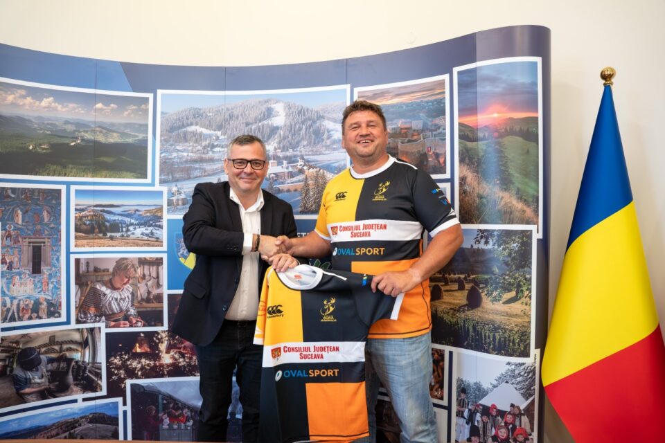 Consiliul Județean Suceava sprijină în continuare Rugby Club Gura Humorului, singura echipă din județ care evoluează în Liga Națională