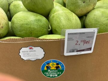 Peste 90% dintre produsele alimentare prezente în Auchan, de la producători români
