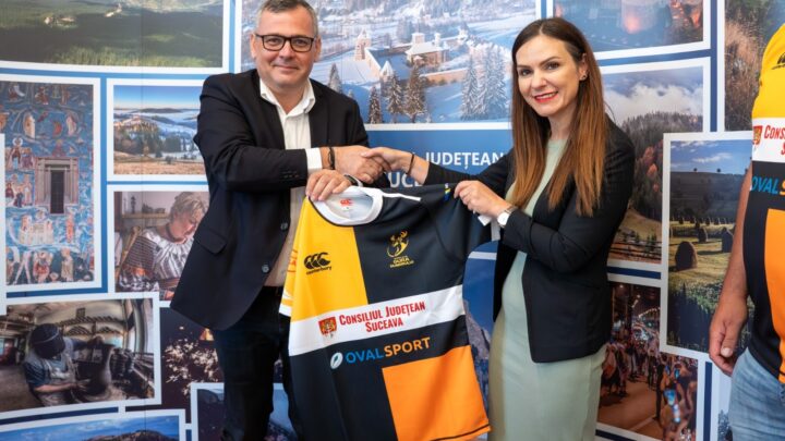 Consiliul Județean Suceava sprijină în continuare Rugby Club Gura Humorului, singura echipă din județ care evoluează în Liga Națională