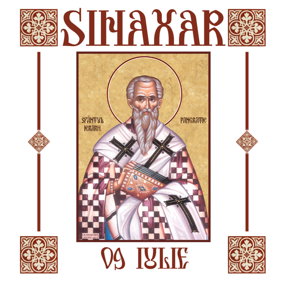 Sinaxar 9 iulie 2026