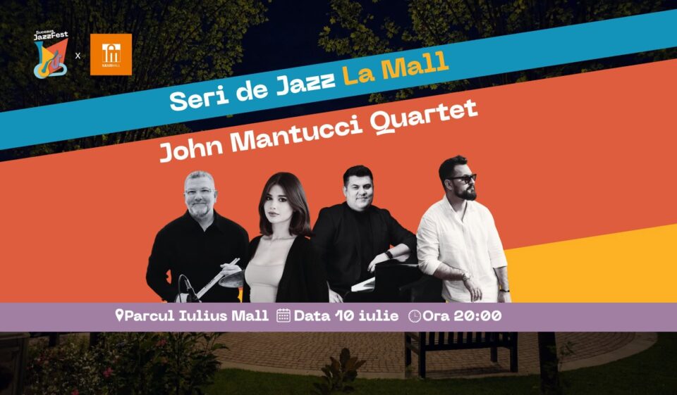 Concert de jazz și filme pentru întreaga familie, cu acces liber, în parcul Iulius Mall