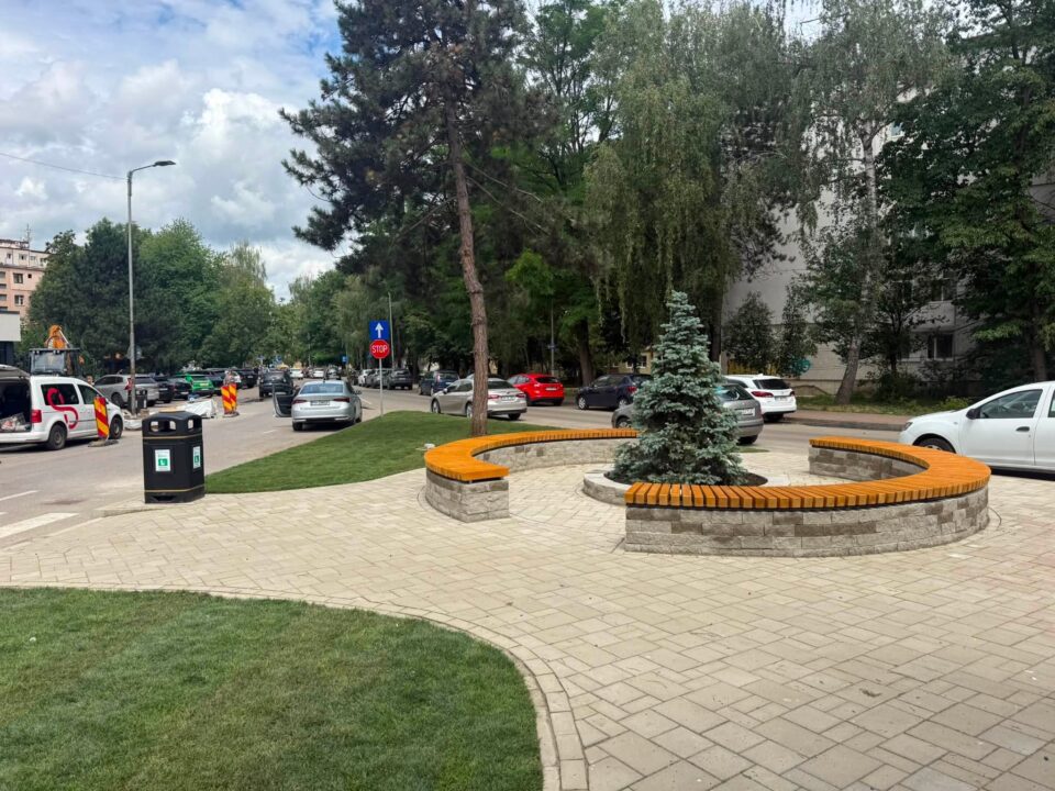 Scuar amenajat de Primăria Suceava pentru odihnă și relaxare, la „Albina”