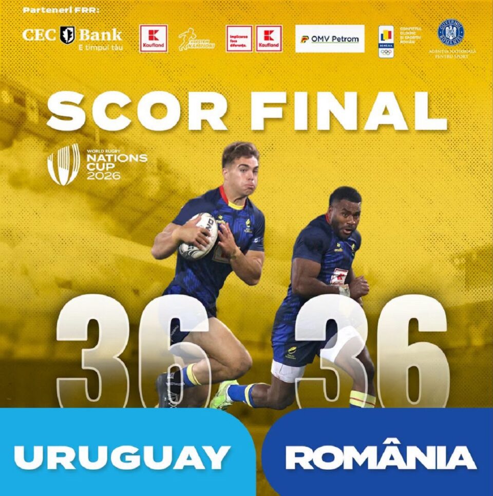 România a făcut egal în Uruguay, cu multe puncte înscrise de suceveanul Alin Conache România a făcut egal în Uruguay, cu multe puncte înscrise de suceveanul Alin Conache