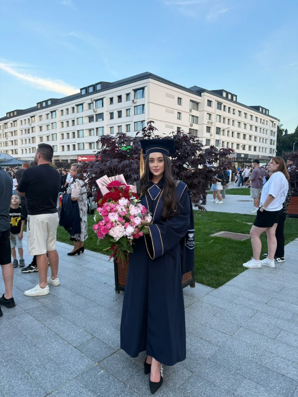 Fabiana Maria Isopescul, șefa de promoție de la Drept: „Muncă, perseverență și integritate, fără a pierde din vedere valorile care mă definesc”