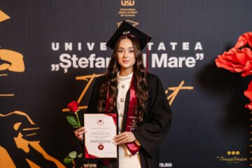 Fabiana Maria Isopescul, șefa de promoție de la Drept: „Muncă, perseverență și integritate, fără a pierde din vedere valorile care mă definesc” Fabiana Maria Isopescul, șefa de promoție de la Drept: „Muncă, perseverență și integritate, fără a pierde din vedere valorile care mă definesc”