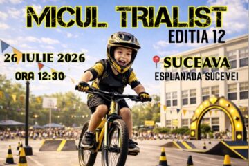 Cel mai mare concurs de Bike Trial pentru copii din România, organizat la Suceava în parteneriat cu Consiliul Județean Cel mai mare concurs de Bike Trial pentru copii din România, organizat la Suceava în parteneriat cu Consiliul Județean