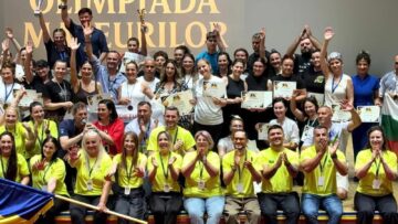 Terapeutul Paula Drăgușanu, pe podium la Olimpiada Maseurilor din România, ediția 2026, la Râmnicu Vâlcea