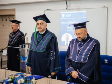 Profesorului italian Marco Valeri a primit titlul de Doctor Honoris Causa din partea Universității „Ștefan cel Mare”