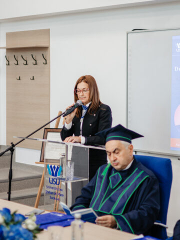 Profesorului italian Marco Valeri a primit titlul de Doctor Honoris Causa din partea Universității „Ștefan cel Mare”