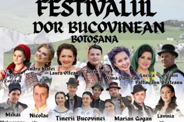 Festivalul Folcloric „Dor Bucovinean” de la Botoșana va avea loc luni, 20 iulie Festivalul Folcloric „Dor Bucovinean” de la Botoșana va avea loc luni, 20 iulie