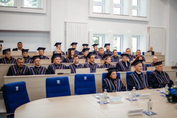 Profesorului italian Marco Valeri a primit titlul de Doctor Honoris Causa din partea Universității „Ștefan cel Mare”