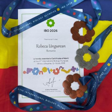 Eleva Rebeca Ungureanu, de la Colegiul „Ștefan cel Mare”, a obținut premiu special la Olimpiada Internațională de Biologie din Lituania