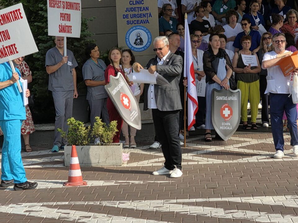 Grevă de avertisment astăzi, în toate cele 9 spitale publice și la UAMS „Carmen Sylva” din Broșteni Grevă de avertisment astăzi, în toate cele 9 spitale publice și la UAMS „Carmen Sylva” din Broșteni