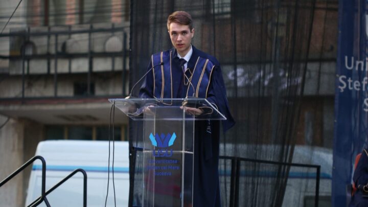 Ștefan Amarine, șeful de promoție al specializării Managementul Energiei de la Facultatea de Inginerie Electrică și Știința Calculatoarelor: „Pentru mine, a avea succes înseamnă a fi fericit”