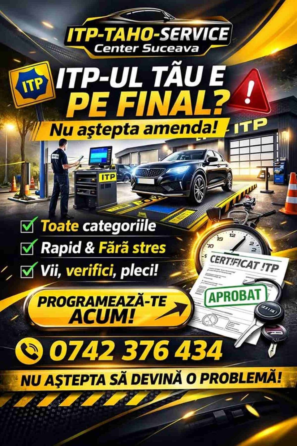 Cea mai nouă stație ITP din Suceava – servicii rapide pentru toate tipurile de vehicule