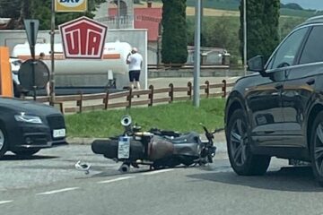 Accident motocicletă - Fotografie generică Accident motocicletă - Fotografie generică
