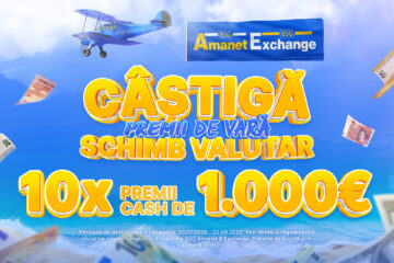 Schimbi bani luna aceasta? BSG Amanet & Exchange te premiază cu 1.000 de euro cash!