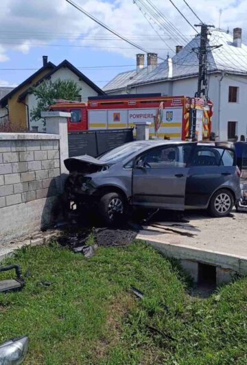 Accident cu cinci răniți, din care trei copii