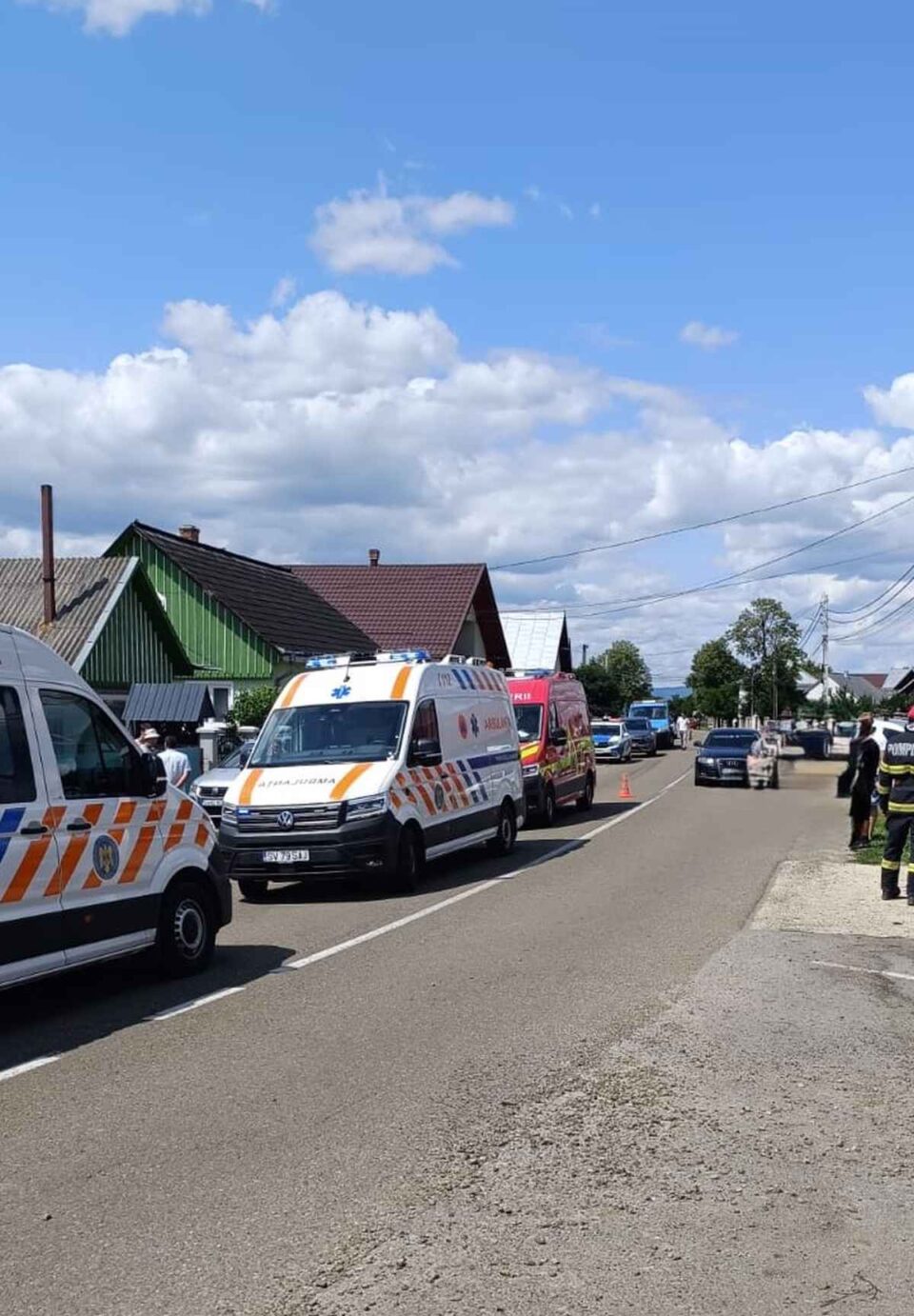 Accident cu cinci răniți, din care trei copii
