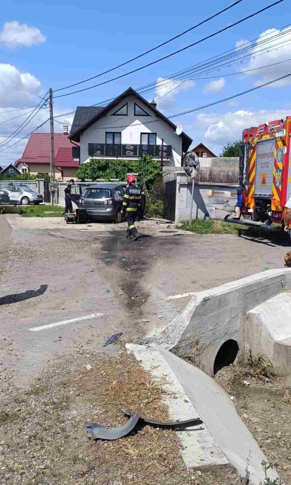 Accident cu cinci răniți, din care trei copii