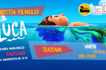Proiecția filmului „Luca”, gratuit, în aer liber, în parcarea magazinului Kaufland de pe strada Universității