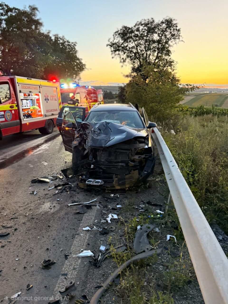 Patru persoane, printre care și un copil, au ajuns la spital în urma unui accident rutier la Bosanci
