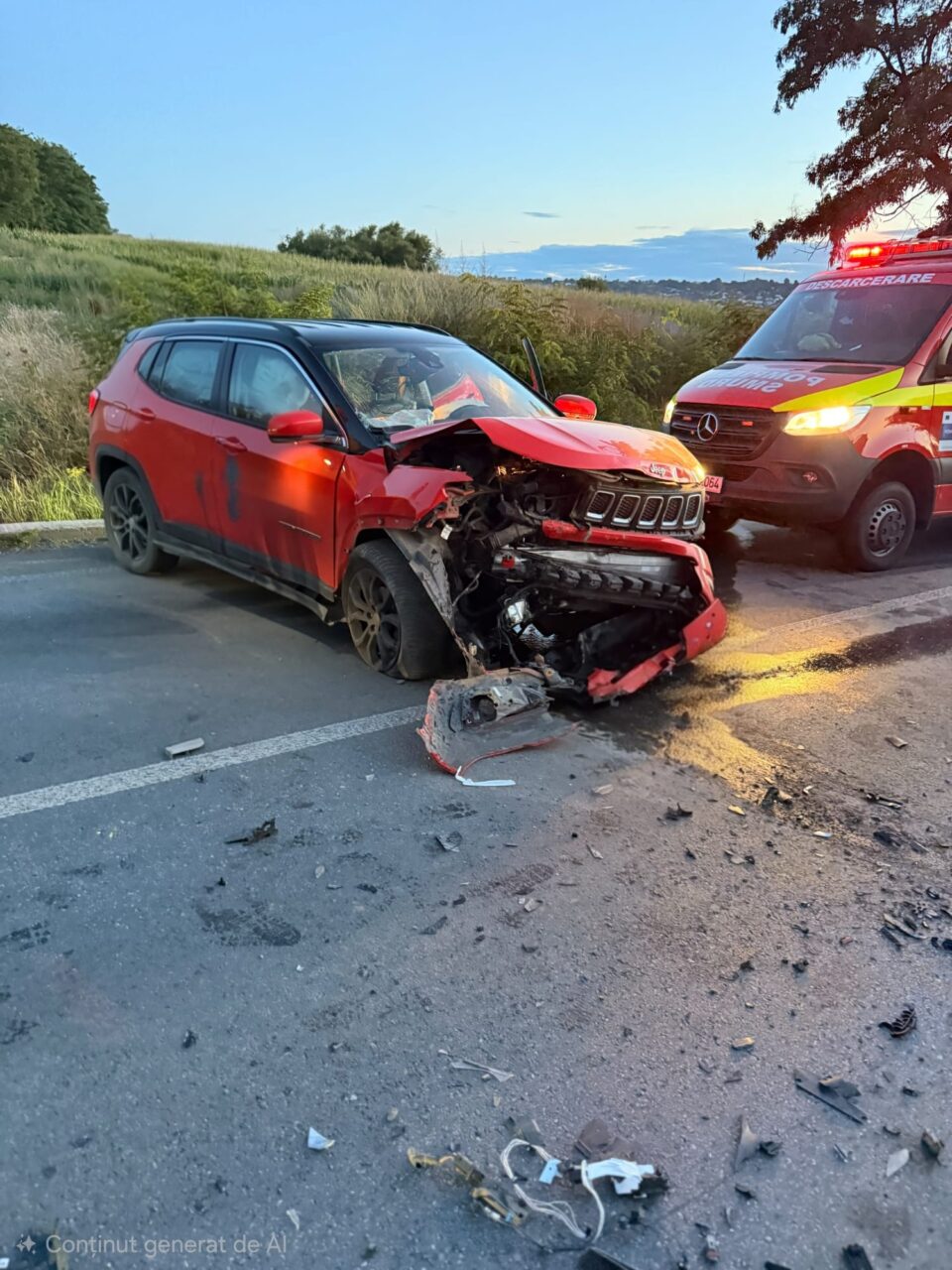 Patru persoane, printre care și un copil, au ajuns la spital în urma unui accident rutier la Bosanci