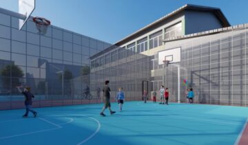 Teren de sport multifuncțional pentru Colegiului „Mihai Eminescu” Suceava