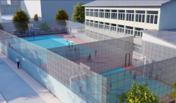 Teren de sport multifuncțional pentru Colegiului „Mihai Eminescu” Suceava