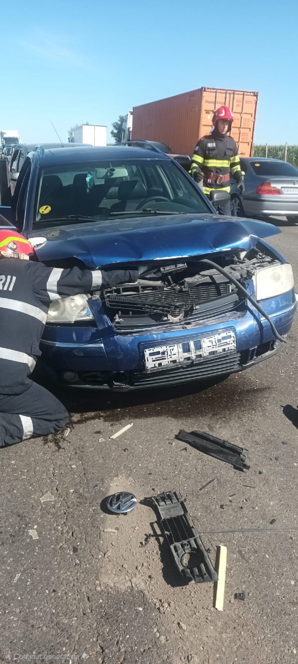 Supuși unui dublu impact din cauză că un șofer de 73 de ani nu a fost atent la traficul din față