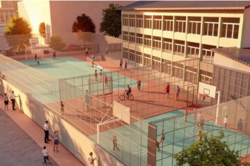 Teren de sport multifuncțional pentru Colegiului „Mihai Eminescu” Suceava