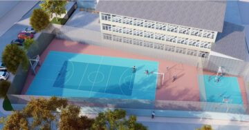 Teren de sport multifuncțional pentru Colegiului „Mihai Eminescu” Suceava