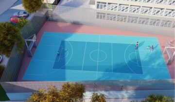 Teren de sport multifuncțional pentru Colegiului „Mihai Eminescu” Suceava