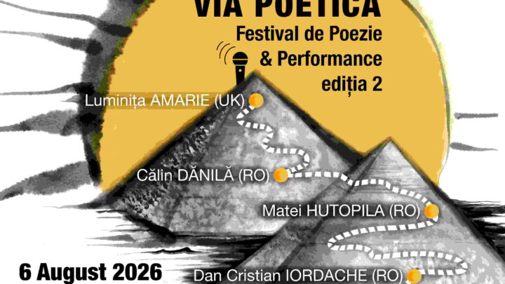 Festivalul itinerant „Via Poetica 2026” ajunge săptămâna viitoare la Suceava