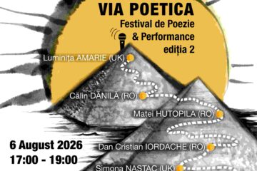 Festivalul itinerant „Via Poetica 2026” ajunge săptămâna viitoare la Suceava
