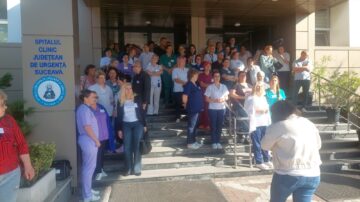 Peste 2.000 de angajați din spitalele sucevene au intrat în grevă generală. Liderul Sanitas Suceava: „Nimeni nu va fi externat forțat, iar urgențele vor fi asigurate”